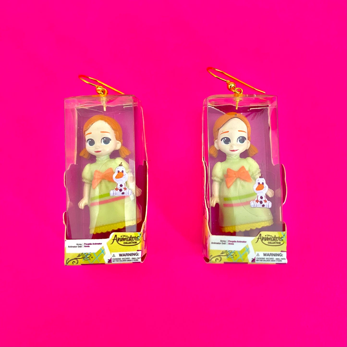 Disney Frozen Anna Mini Brands Earrings