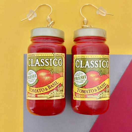 Classico Tomato & Basil Mini Brands Earrings