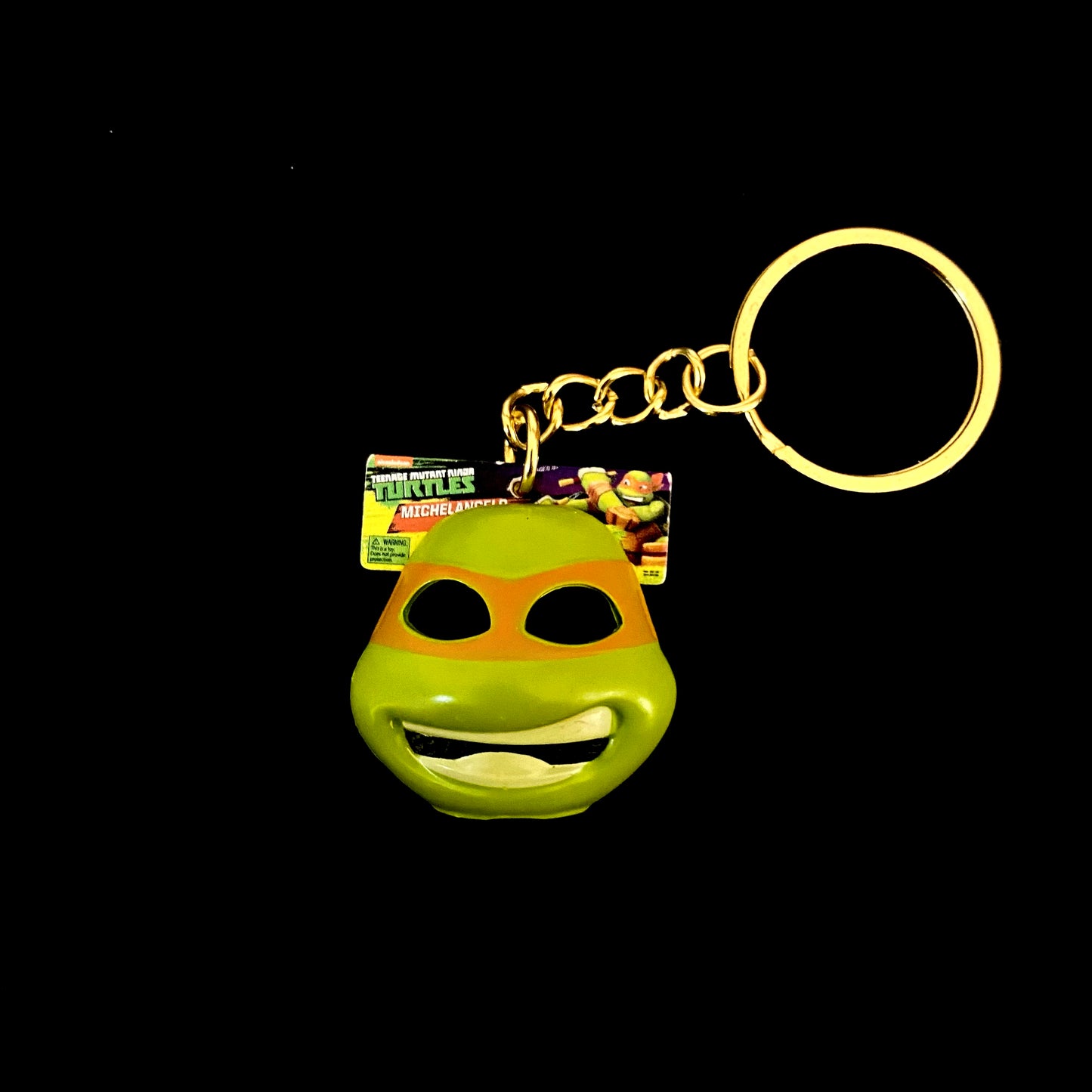 Teenage Mutant Ninja Turtle Mask Mini Brands Keychain